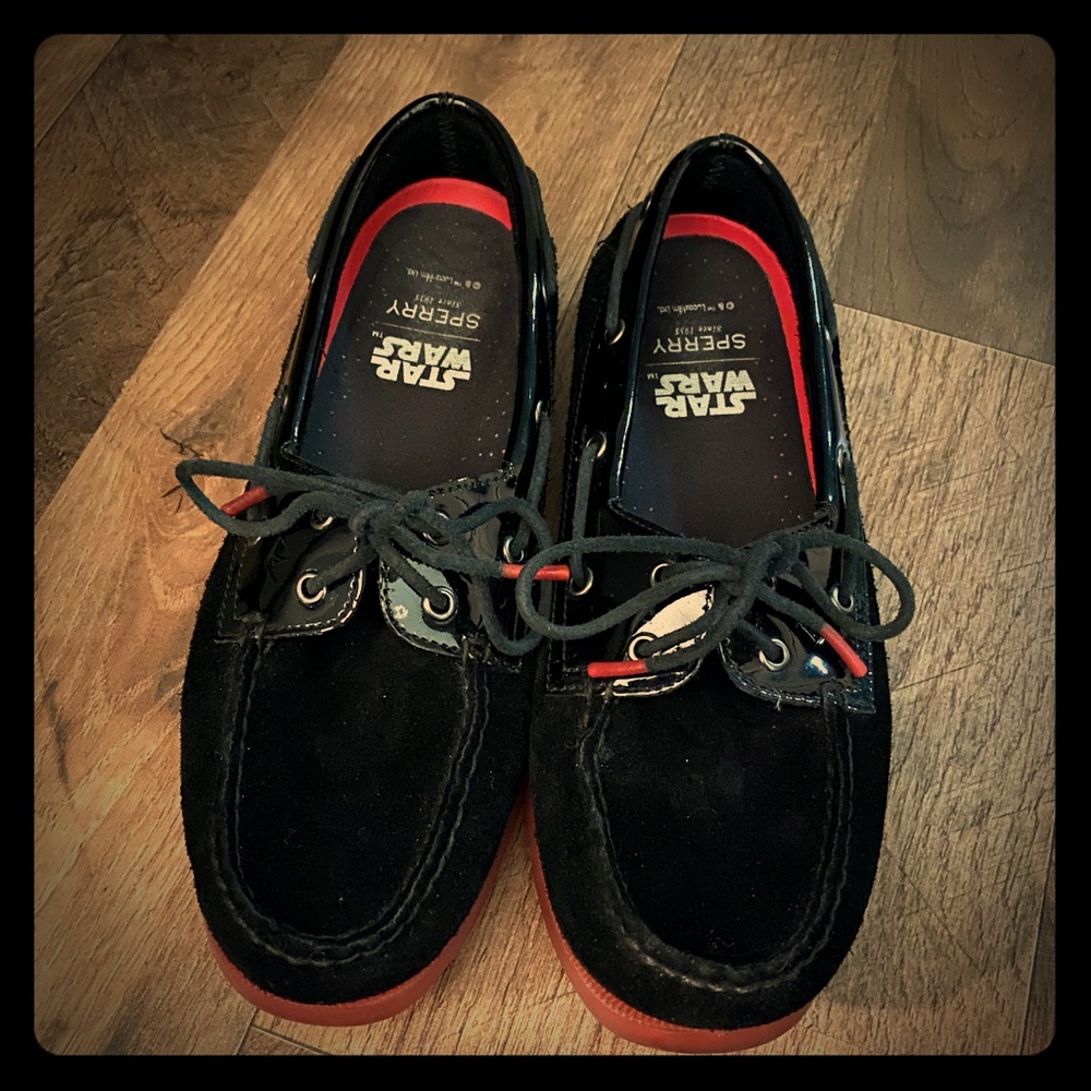 Sperry Star Wars Darth Vader edition sz8